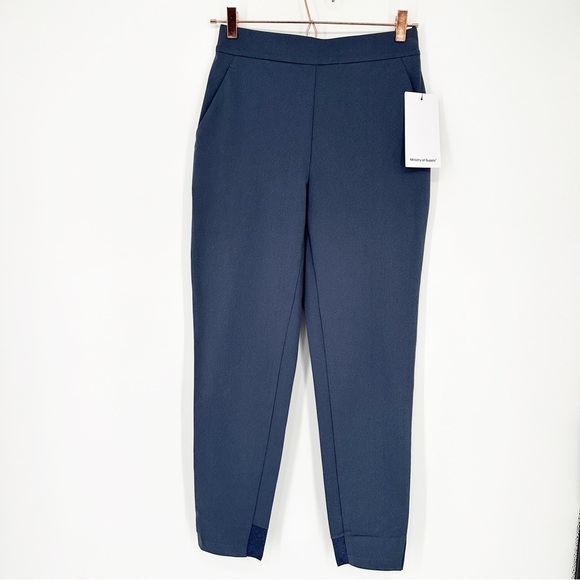 NWT Ministry of Supply Women's Kinetic Pull On Pant Navy 0 - Picture 2 of 6